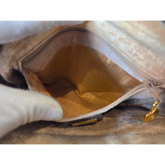 Gucci Vintage GG Canvas Web Crossbody Bag Brown Leather Camera Bag Ophidia - Picture 14 of 15